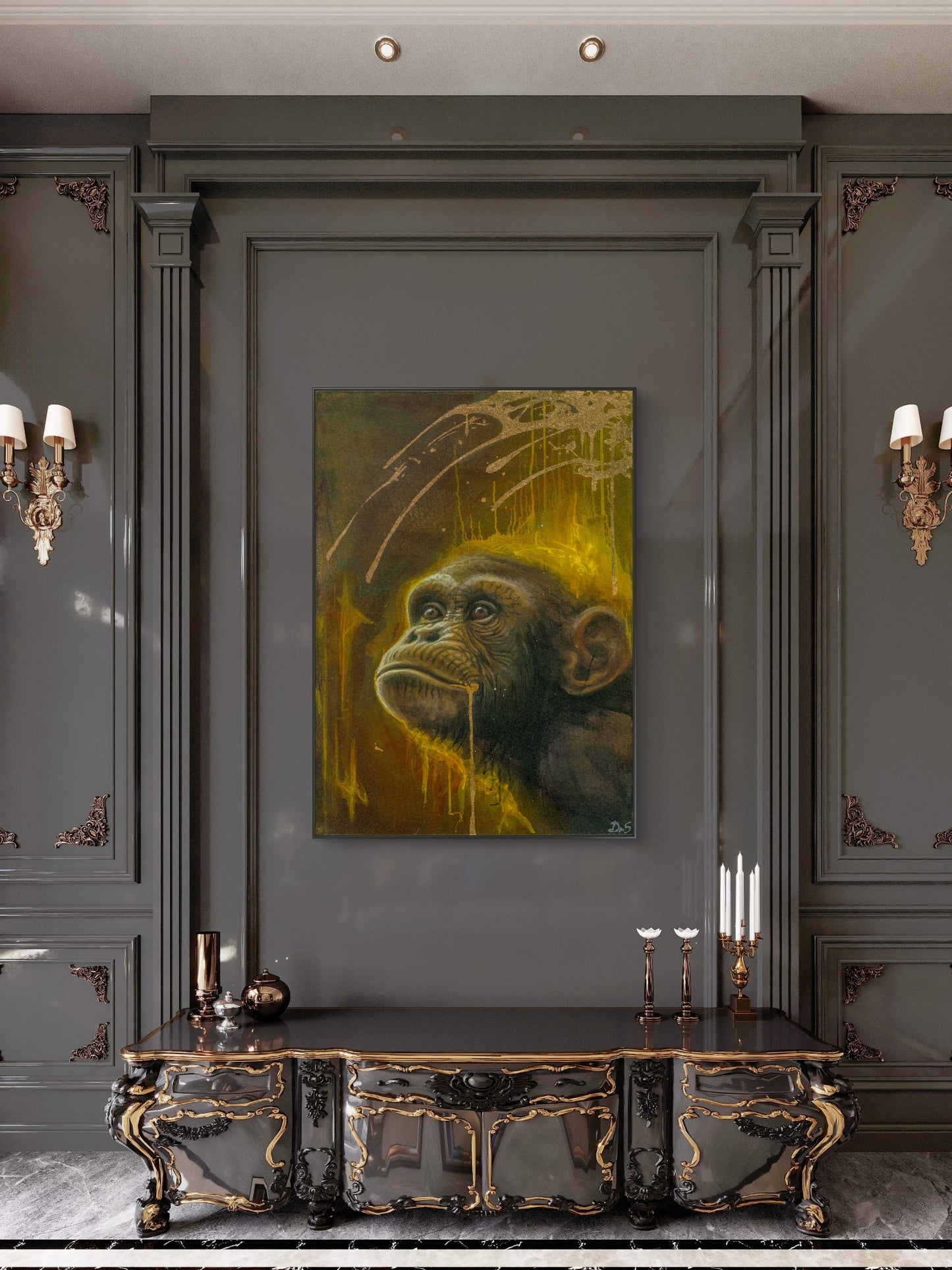 Affe – Limitierter Kunstdruck