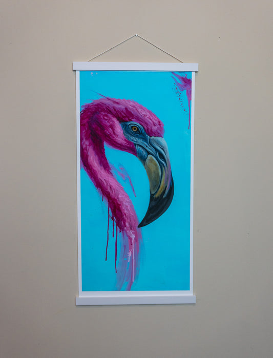 Flamingo – Limitierter Kunstdruck